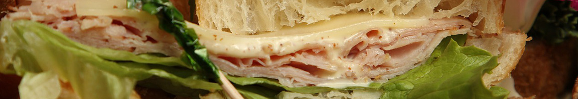 Eating Deli Sandwich Salad at Palmer's Deli & Market restaurant in Des Moines, IA.